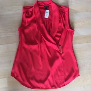New Ann Taylor Red Top Size 8